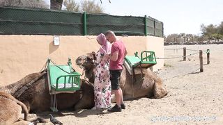Méretes kannás arab bige baszása