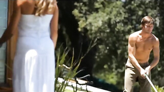 Brandi Love a kertész pasival kúrel