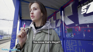 Public Agent - Fiatal lány pénzért kúrel