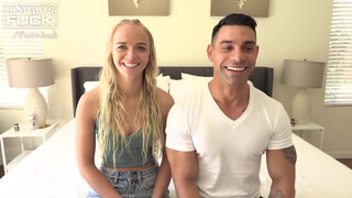Világos Szőke nőci és az izmos hapsi - Hot Guys Fuck