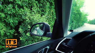 POV - Sasha Rose rendesen hátsó bejáratba tolva