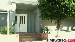 Digital Playground - Riley Steele idősebb férfivel kúr