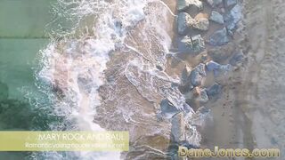 Fiatal orosz fekete Mary Rock alaposan megkefélve