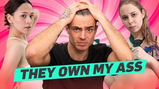 Kettő orosz szeximádó megőrül a hímtag nyaldosásától