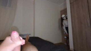 Szexy milf szellem csak halloween éjszakáján jön el szexelni